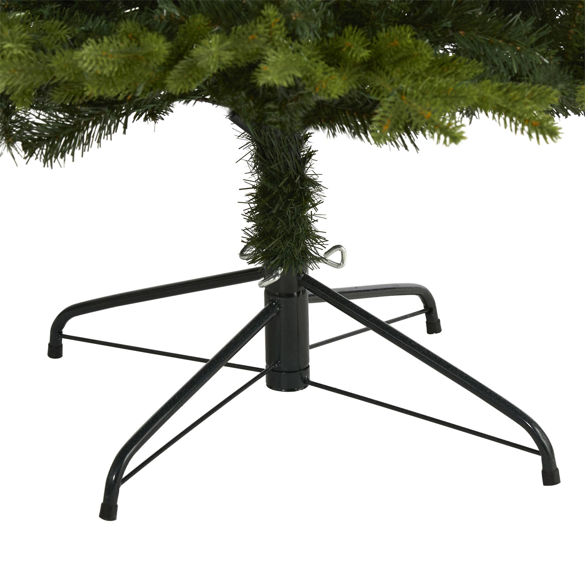8ft. Unlit Belgium Fir Natural-Look Artificial Christmas Tree